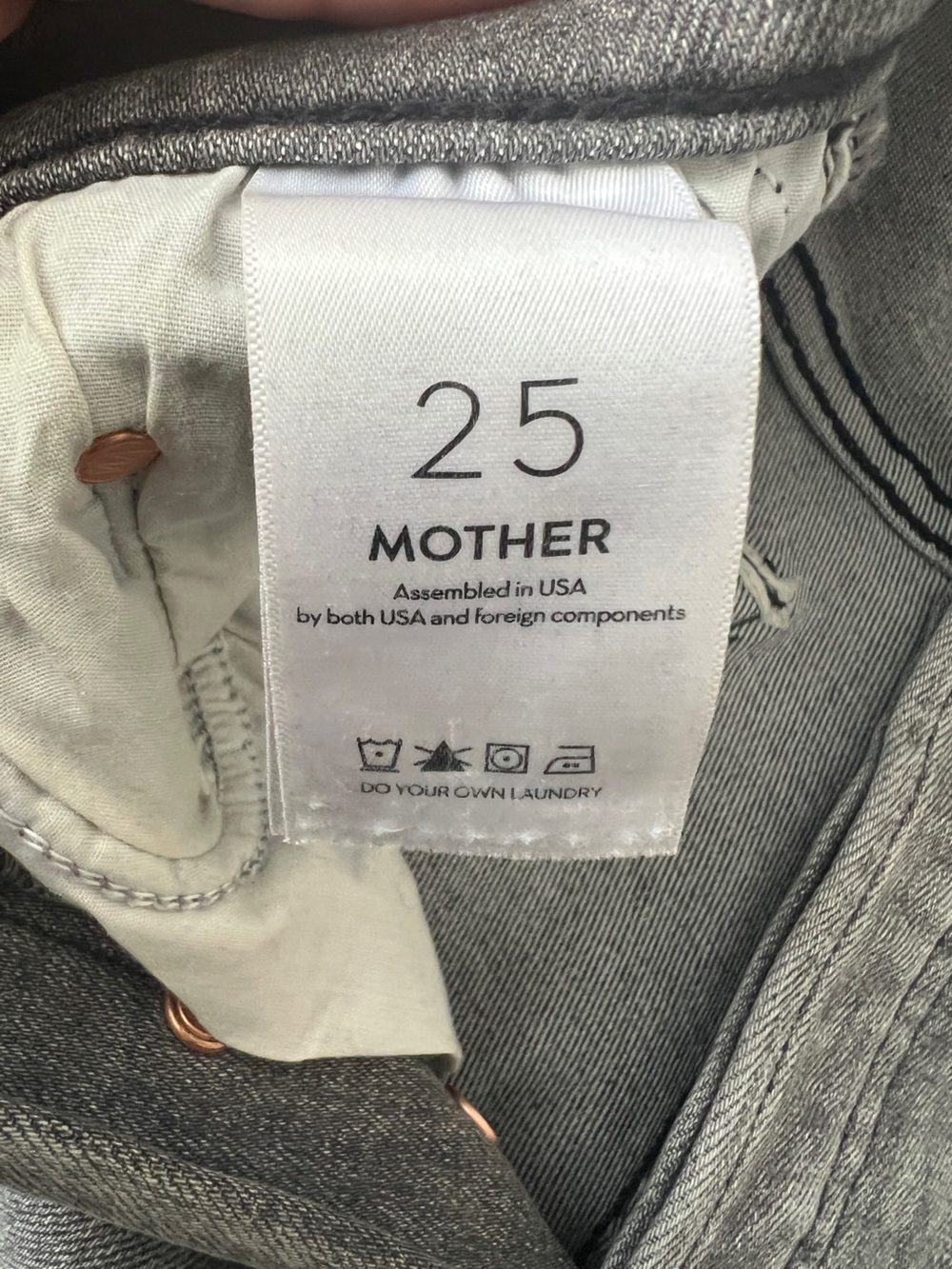 Mother The Enchanter Sneak Jean In Wrong Train To The Right Place Size 25 - Picture 10 of 16